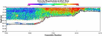 ADP showing velocity magnitude