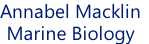Annabel Macklin
Marine Biology
